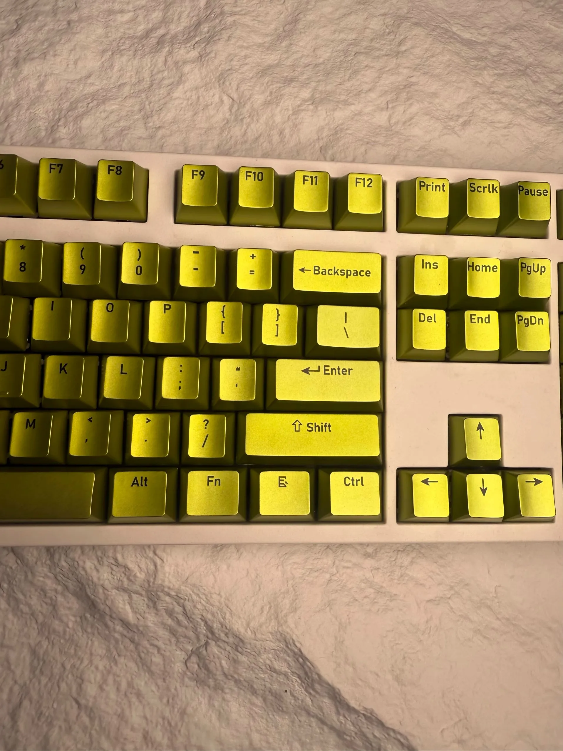 Teclas con tema de Metal de imitación MiFuny, 140 teclas, teclas personalizadas PBT, teclas para juegos con perfil de cereza para regalos de teclado mecánico - imagen 2