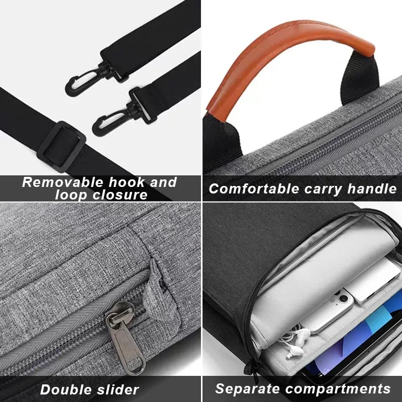 Bolso de hombro para tableta Lenovo Tab Plus 11,5 2024 K11 Plus 11,45 M11 11 P12 Pro 12,7 M10 Plus 3.a P11 Pro Gen 2 P12 Pro - imagen 2