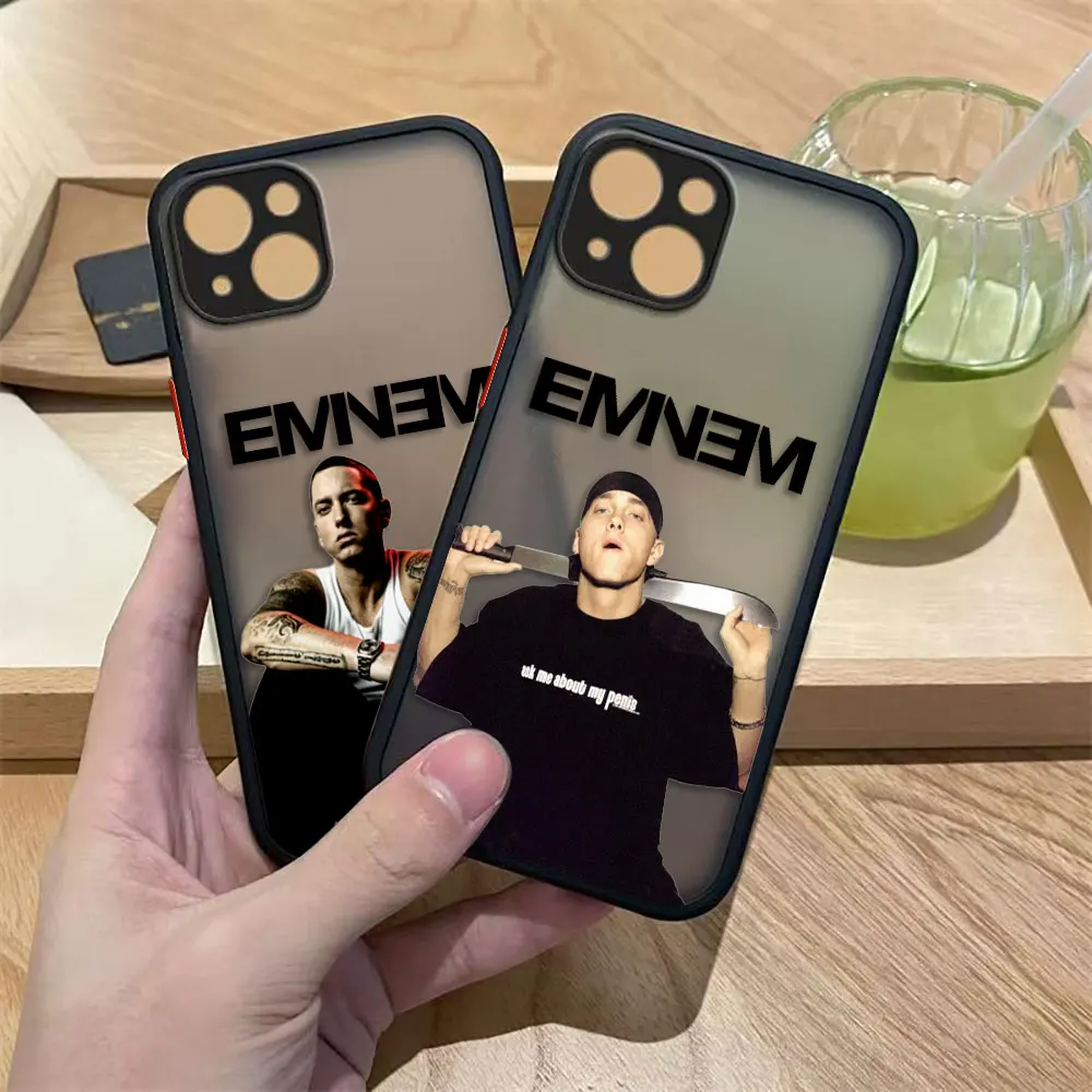 Funda de teléfono mate con póster de e-minem de Hip Hop para Infinix NOTA HOT 11 12 20I 60 30 SMART SPARK 6 8 9 10 8 8P 20 POVA 3 ZERO funda Capa - imagen 3