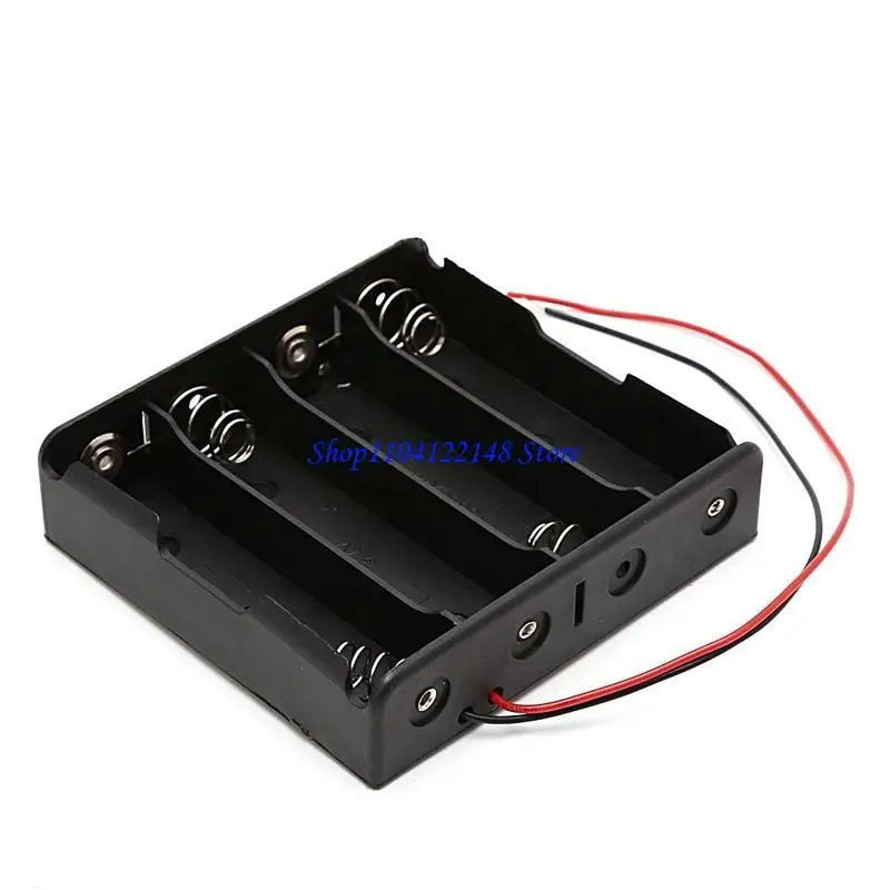 P9FA 5 PCS 18650 Batería recargable 3.7V Caja soporte clip para estuche con cable alambre - imagen 2