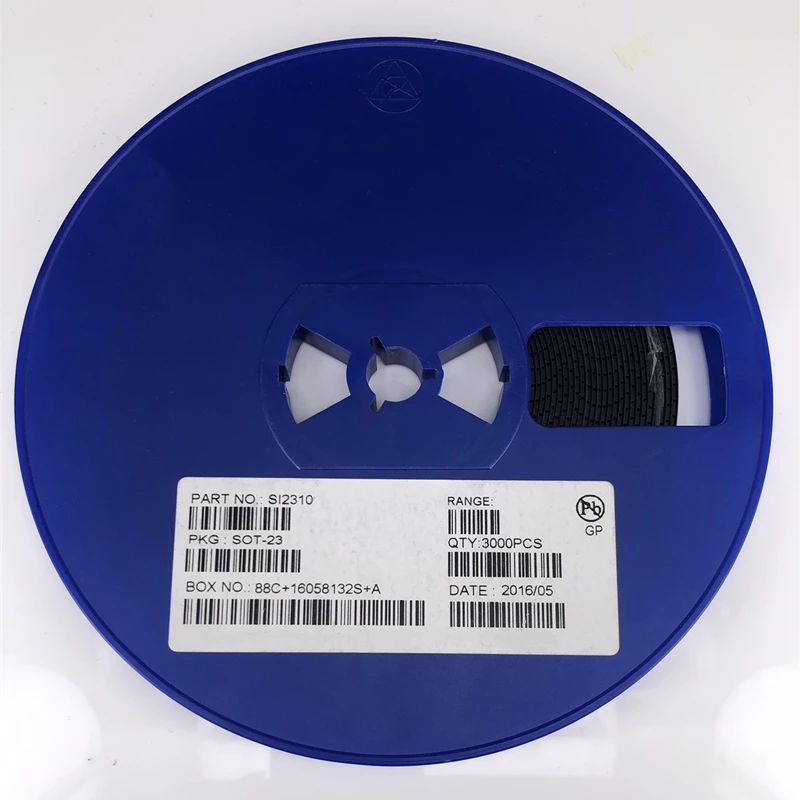 (100 piezas) SI2310 AE9T 2310 SOT-23 MOSFET Transistor N Channe MOSFET nuevo original - imagen 2