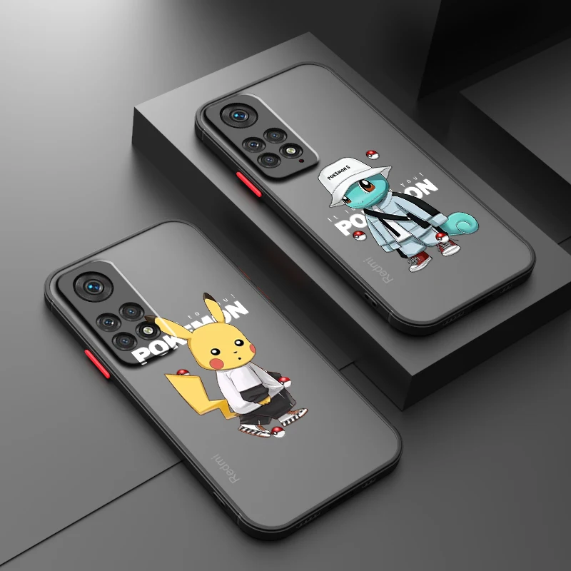 Funda translúcida esmerilada para Redmi 8, 3, 9A, 9C, 9AT, 9, 9T, 13R, 10A, 10C, 10, 11A, 12C, 12, 13C, 5G