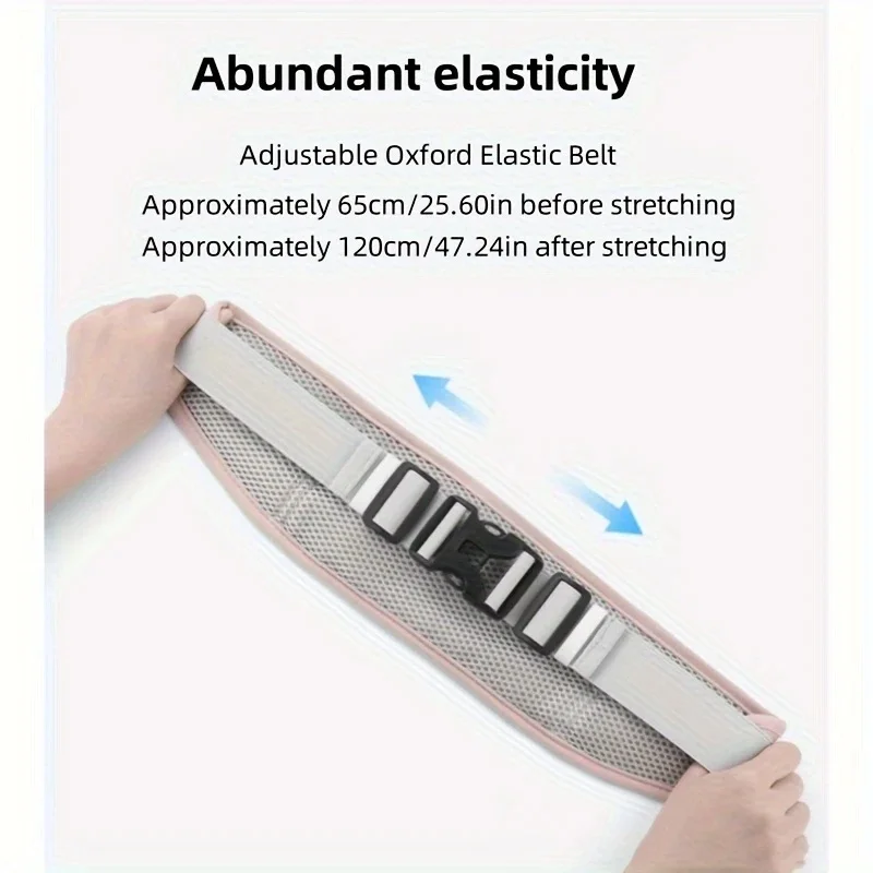 Riñonera para correr para mujer, riñonera deportiva para hombre, riñonera para Yoga, bolsillo para teléfono móvil, bolsas de cintura para gimnasio y Fitness para verano - imagen 4