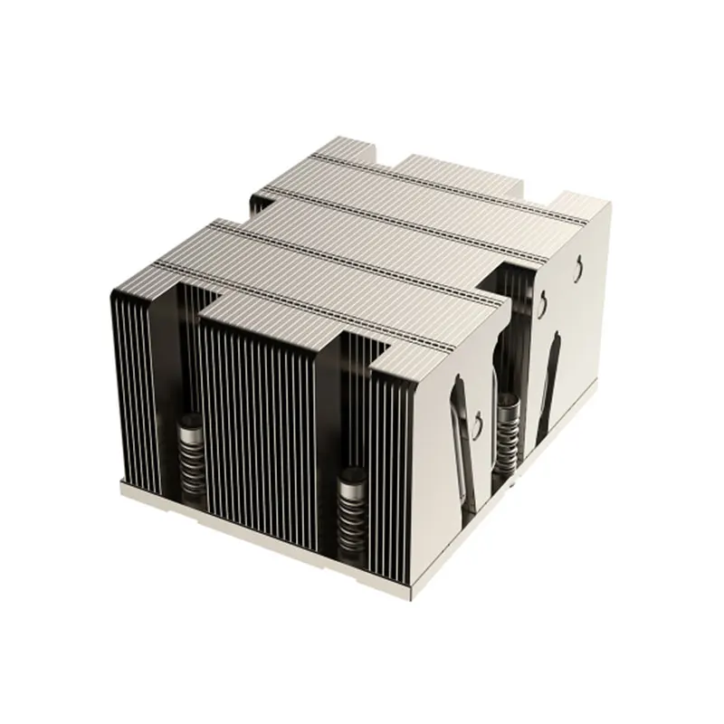 COOLSERVER AMD SP5 2U-S21 CPU servidor enfriador 6 heatpipes TDP 350W radiador para AMD SP5 - imagen 5