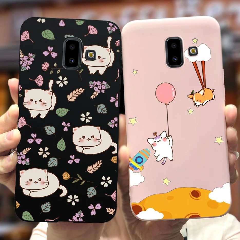 Funda de silicona suave para Samsung Galaxy J6 Plus 2018, cubierta de dinosaurio SM-J610F, para teléfono Samsung J6 J6 + 2018 - imagen 3