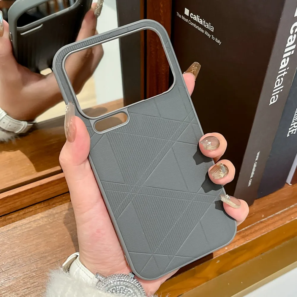 Para Xiaomi Mi 17 Pro funda dura de PC mate diamante comprobar funda protectora trasera para Xiaomi MI 17 17PRO Max carcasa de cobertura completa