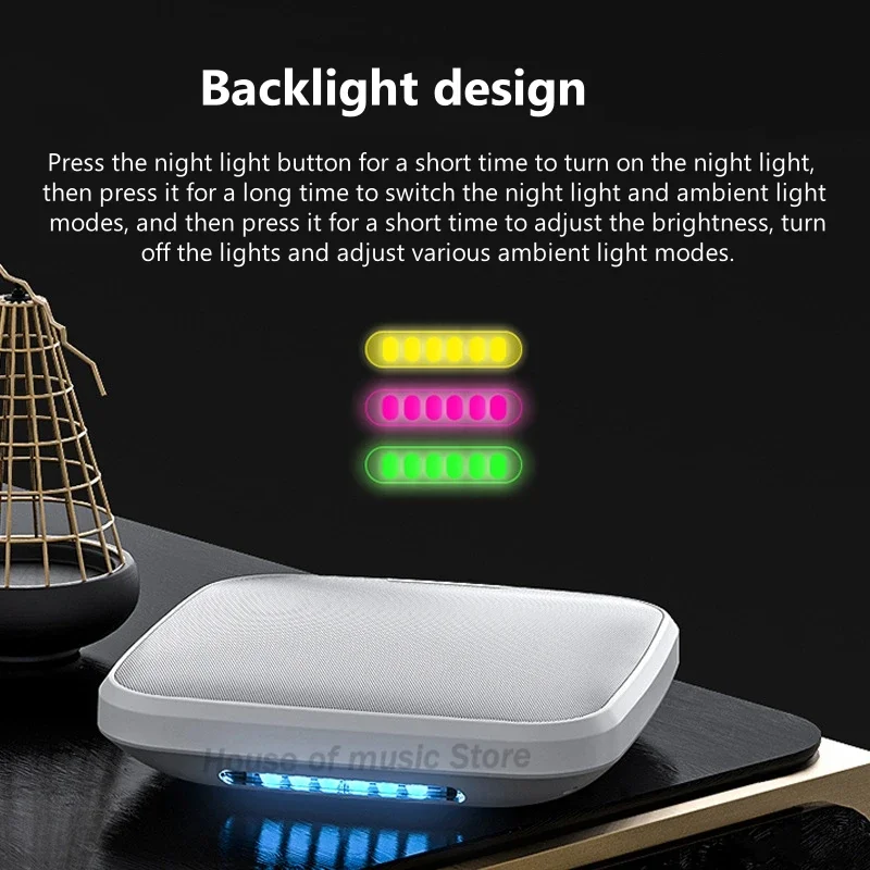 Altavoz Bluetooth montado en la pared del hogar, Sonido Envolvente Hi-fi, computadora, sala de estar, reproducción de sincronización múltiple - imagen 4