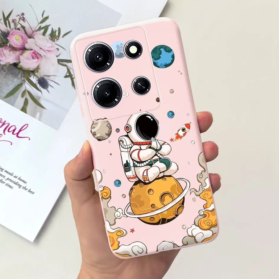 Para Infinix Note 30i X6716 funda Popular mariposa flor esmerilado mate Capa suave para Infinix Note 30 Pro Note30 VIP parachoques - imagen 5