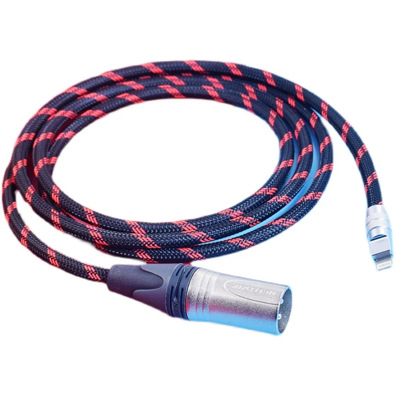 Audiophile Android teléfono móvil ordenador USB A tipo C a AES EBU Cable de Audio 110 ohmios XLR Digital Coaxial equilibrado DAC - imagen 4