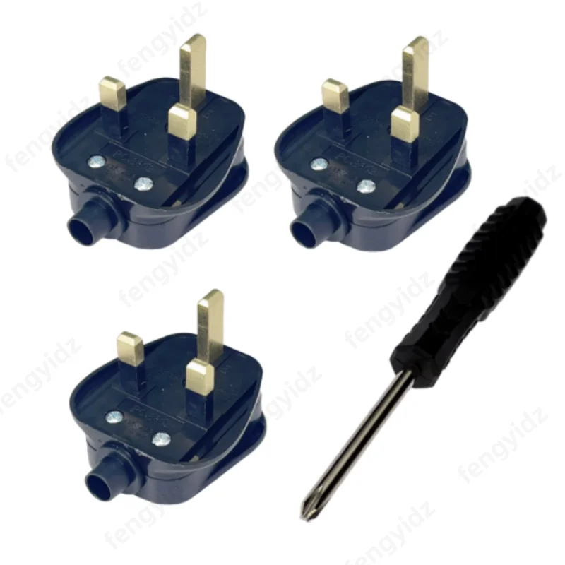 4 Uds Reino Unido macho reemplazo recable 3 pines tipo G enchufe Cable de extensión conector montaje Cable de alimentación adaptador enchufe 13A - imagen 4