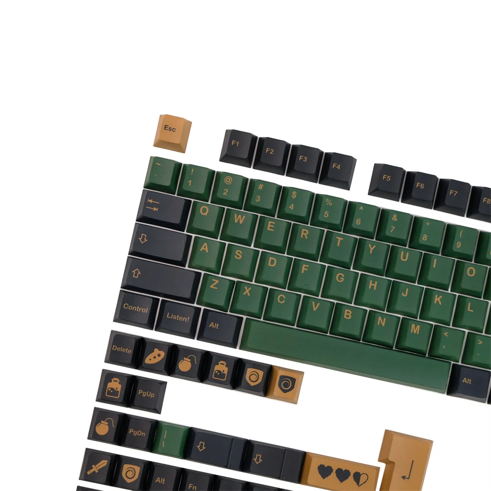 GMK Clone Hero 142 Keycaps – Perfil Cherry para Teclado Mecánico - imagen 4