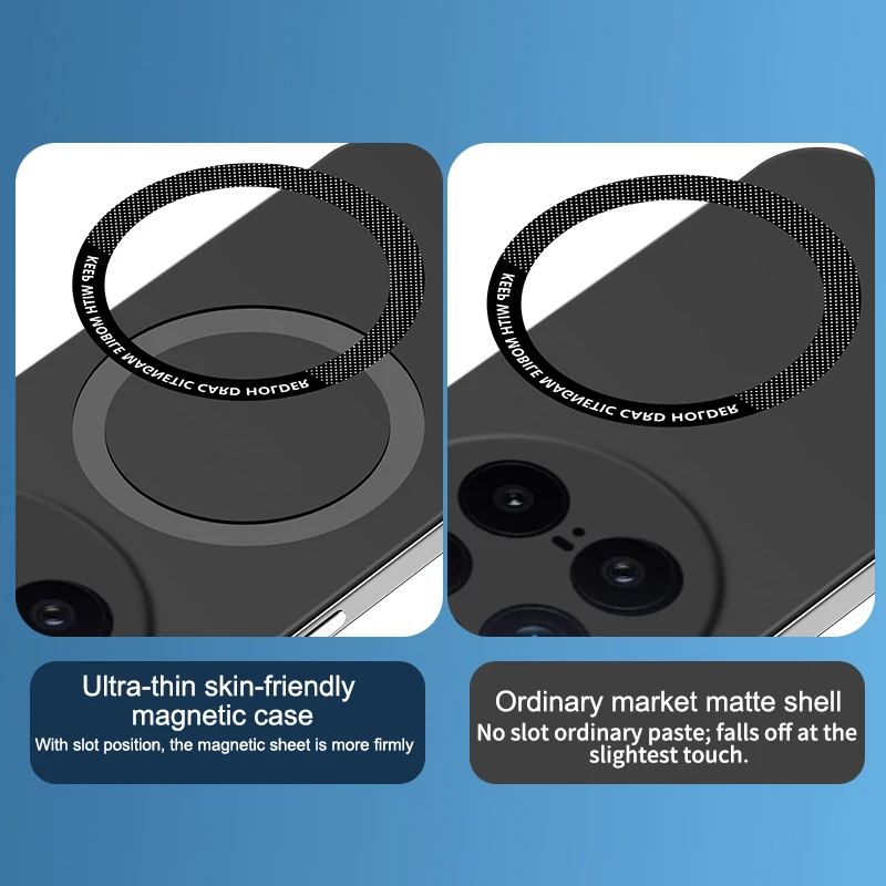 Funda de teléfono ultrafina sin marco magnética para VIVO X300 Pro X300Pro 5G, cubierta trasera de protección de lente de PC dura de lujo de alta calidad - imagen 3