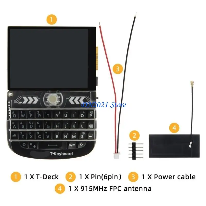F3KE T-Deck ESP32-S3 Módulo 2.8 pulgadas LCD Tablero desarrollo Lorawan SX1262 Transceptor con wifi Bluetooth5 - imagen 5