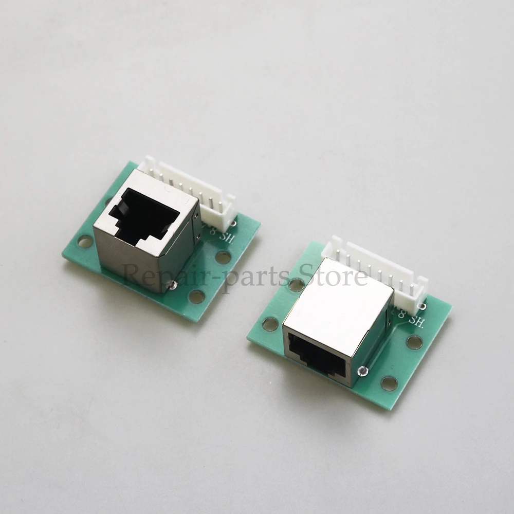 Placa adaptadora RJ45 a conector Ethernet Modular XH2.54, interfaz de Red + Placa de ruptura + cabezal de Pin, 1 unidad - imagen 3