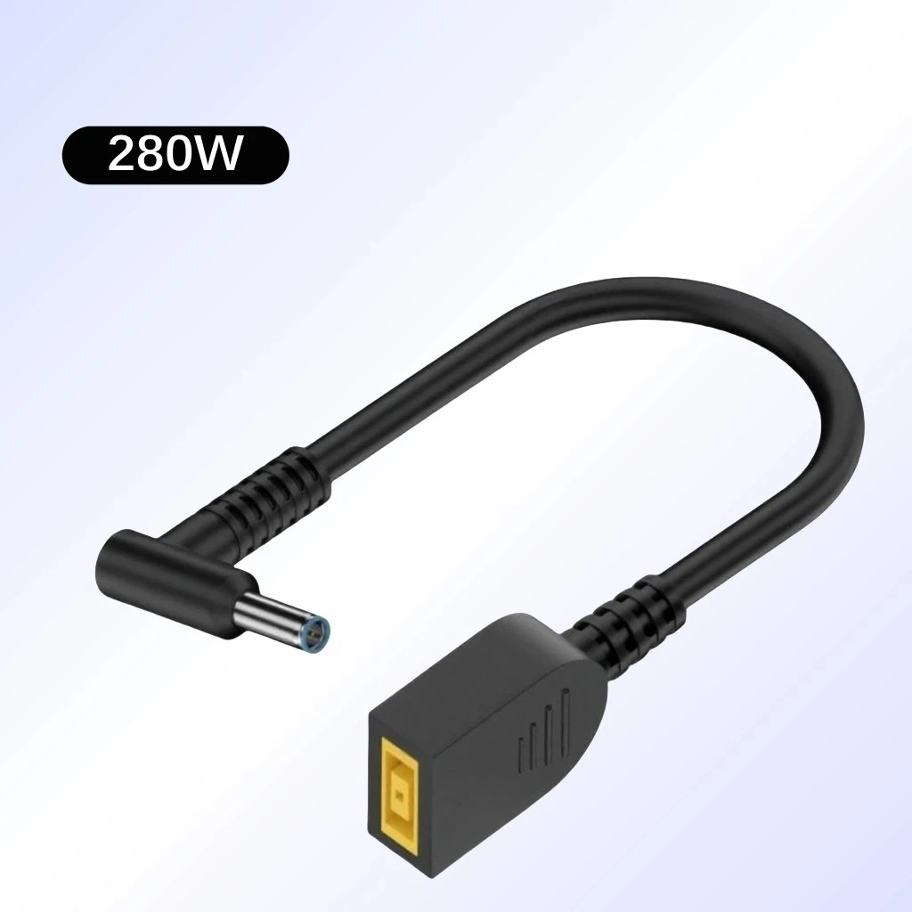 DC Square Plug Female To 4.5x3.0mm 4.5mm*0.6mm Male Power Adapter Converter Connector Cable Cord for HP Laptop Charger Adapter - imagen 5