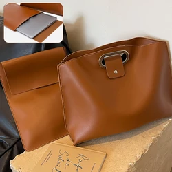 Maletín Portátil Impermeable Unisex de Lujo para Documentos de Viaje