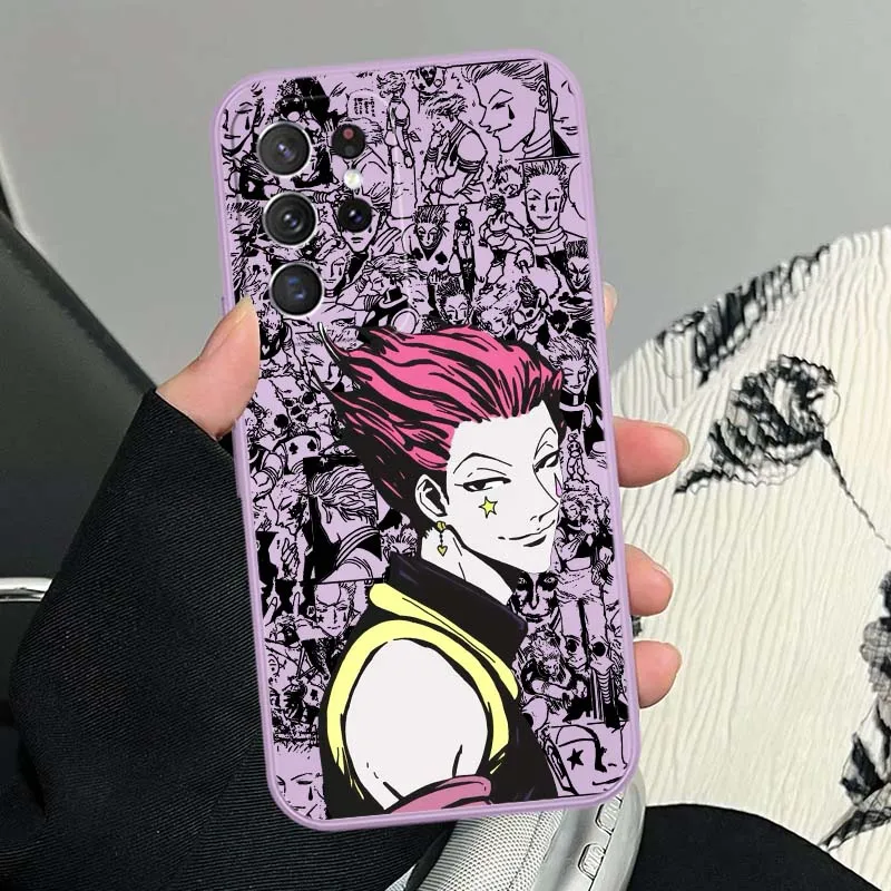 Funda artística de Anime Hisoka para Samsung Galaxy Note 20 10 M32 M17 M13 M12 F05 M07 M05 M02 F17 Plus Ultra - imagen 2