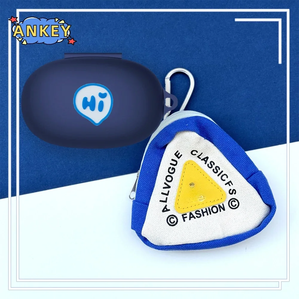 Funda de silicona para JBL Endurance Peak 2 3, cubierta protectora suave de dinosaurio verde, piel de auriculares con colgante