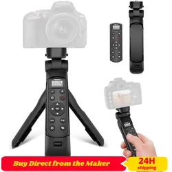 Disparador remoto inalámbrico Nikon con pantalla OLED y trípode