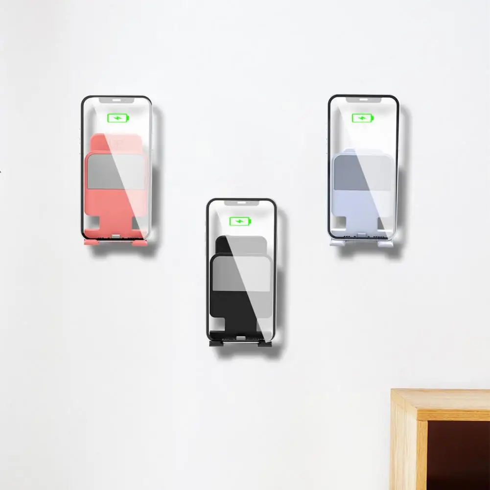 Soporte versátil para teléfono móvil, montaje en pared, altura ajustable, rotación de 90 grados, antivibración, Universal - imagen 2