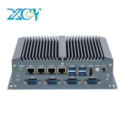 Mini PC Industrial sin ventilador – Ethernet PoE, WiFi LTE