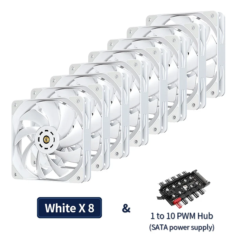 White x 8 And Hub