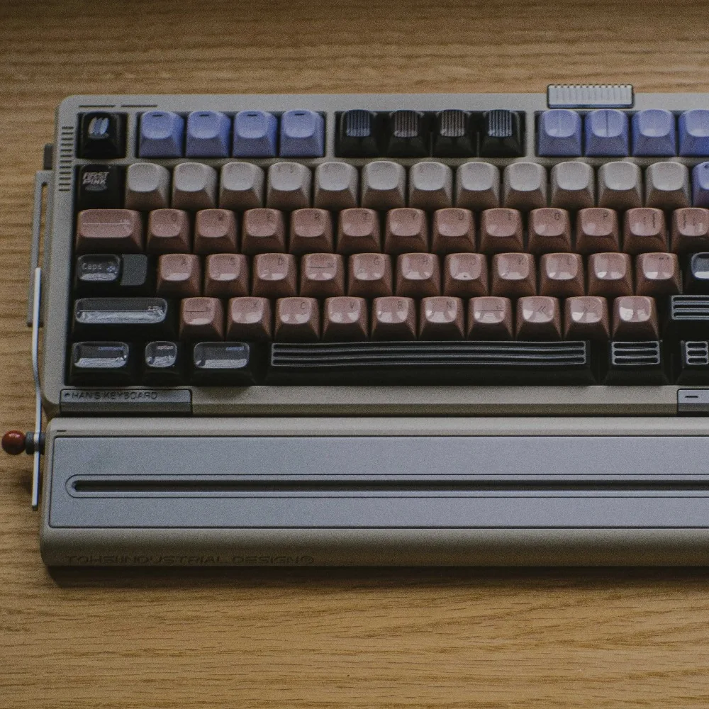 Winmix GSAFirst-Juego de teclas rosas, 212 teclas ABS, tapa de teclado Retro personalizada, perfil GSA, regalo para teclado mecánico - imagen 2