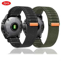 Garmin Fenix QuickFit – Correa de Nailon con Bucle Ondulado