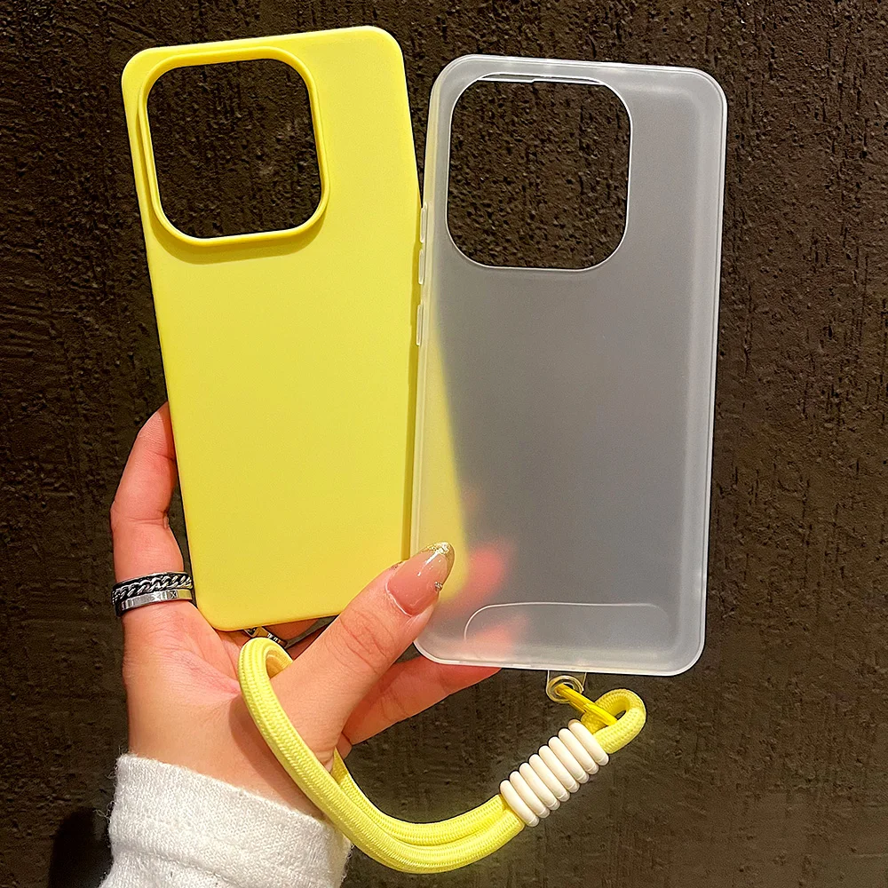 Para POCO X7 5G funda suave mate caramelo transparente a prueba de golpes fundas de teléfono de lujo para Xiaomi POCO X7 X5 X6 M6 Pro 4G cubierta - imagen 5