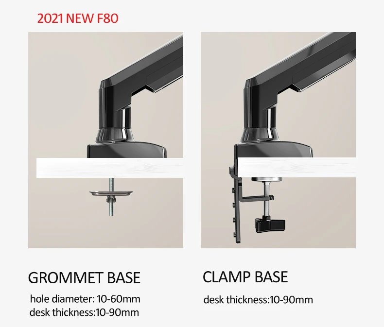 Soporte Doble Monitor y Portátil con Brazo Ajustable - imagen 3