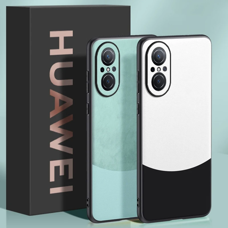 Funda de cuero PU de lujo para Huawei Nova 9 SE, funda trasera de silicona, protección de teléfono para Huawei Nova 9 Pro Nova9 SE 9SE Coque