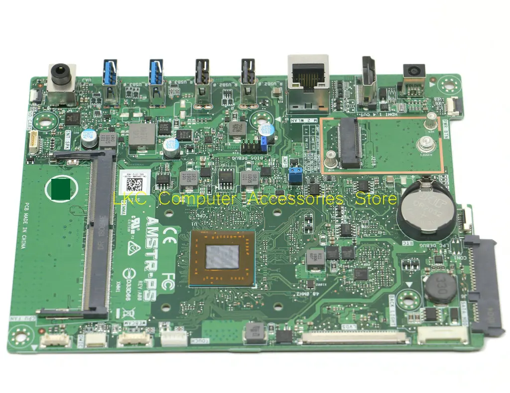 Para DELL Inspiron 24 3475 AIO placa base todo en uno XKD8M 0XKD8M CN-0XKD8M AMSTR-PS con placa base AMD A9-9425 100% probada - imagen 4