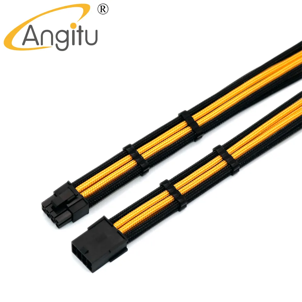 Kit de Cable de alimentación de extensión PSU, 1x24 pines MB, 1x4 + 4 pines CPU, 1xPCIE 6 + 2P 4MM - imagen 4