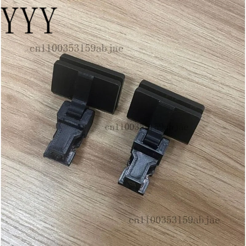 Cubierta de bisagra antipolvo para tocadiscos, 2 uds., para KENWOOD KD-291R, giratoria - imagen 2