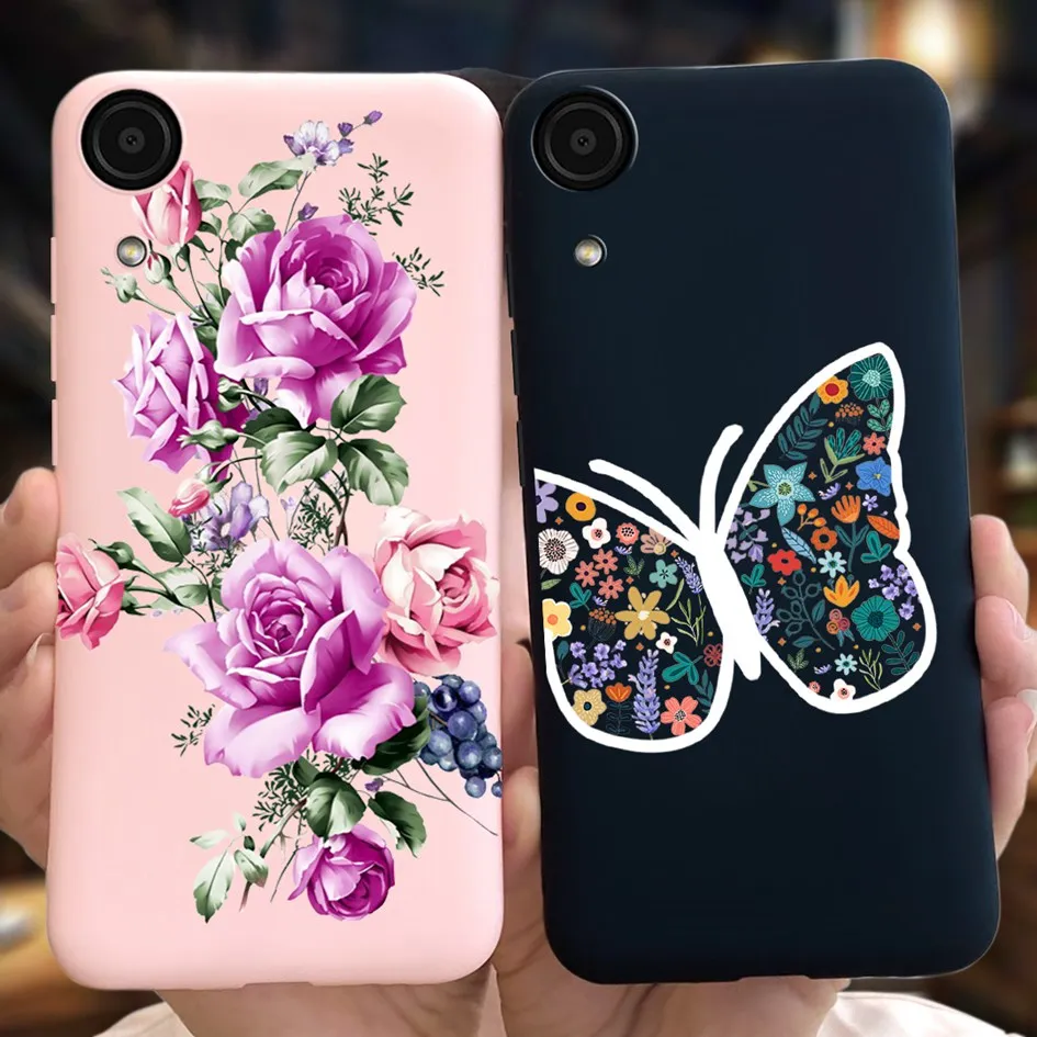 Funda de silicona suave para Samsung Galaxy A03 Core A032F, carcasa trasera con flores para Samsung A03S A03Core 2021 A035F A 03