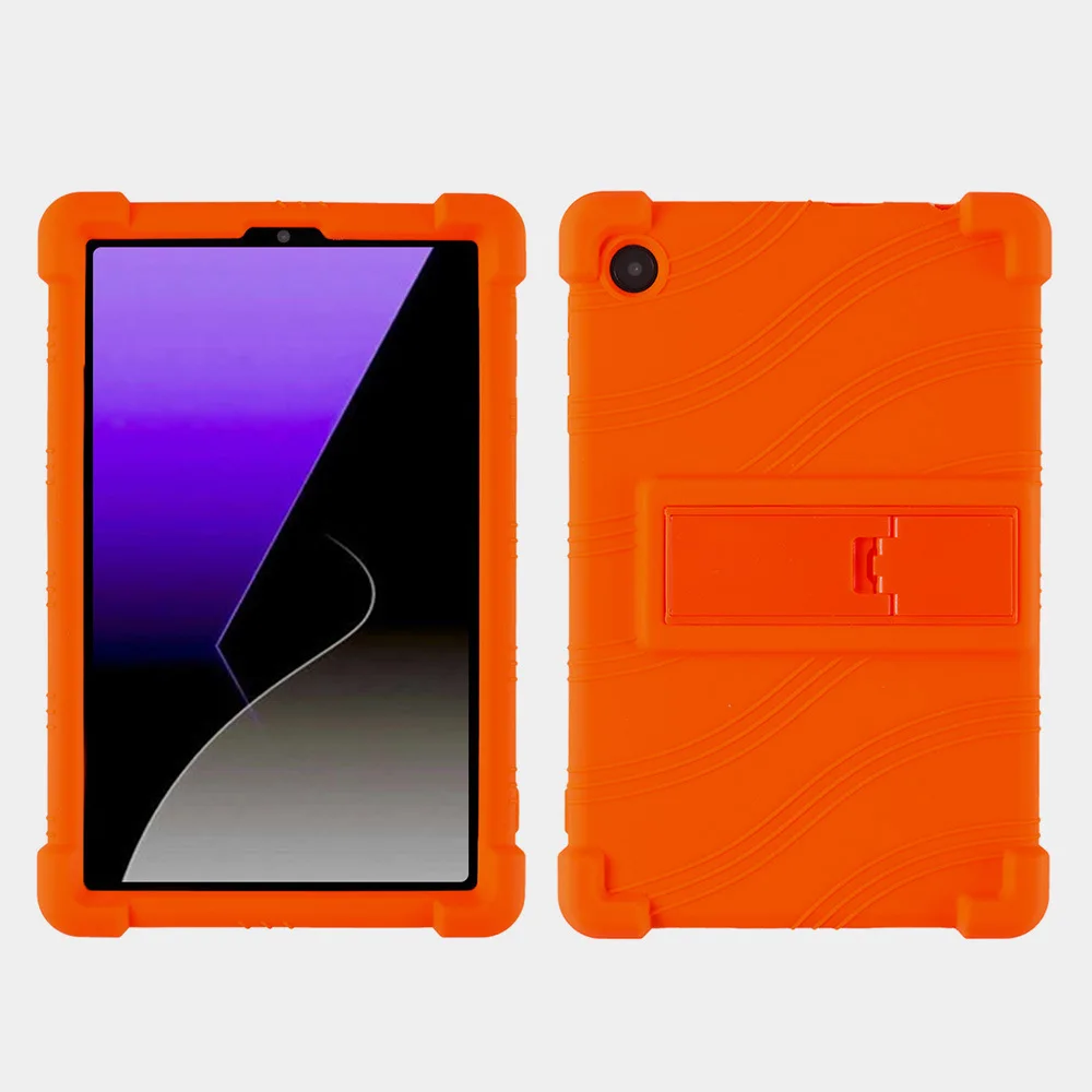 Para Samsung galaxy tab A11 8,7 ''2025 SM-X133 SM-X135 funda con soporte para niños cubierta de silicona a prueba de golpes - imagen 5