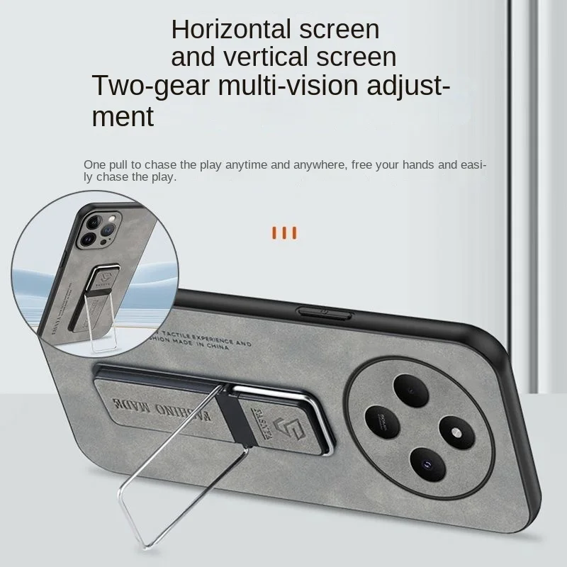 Para Tecno camon 40 pro pova 7 Spark 30 4G 40 pro plus 40c funda de cuero de oveja soporte magnético duro cubierta de teléfono a prueba de golpes - imagen 5