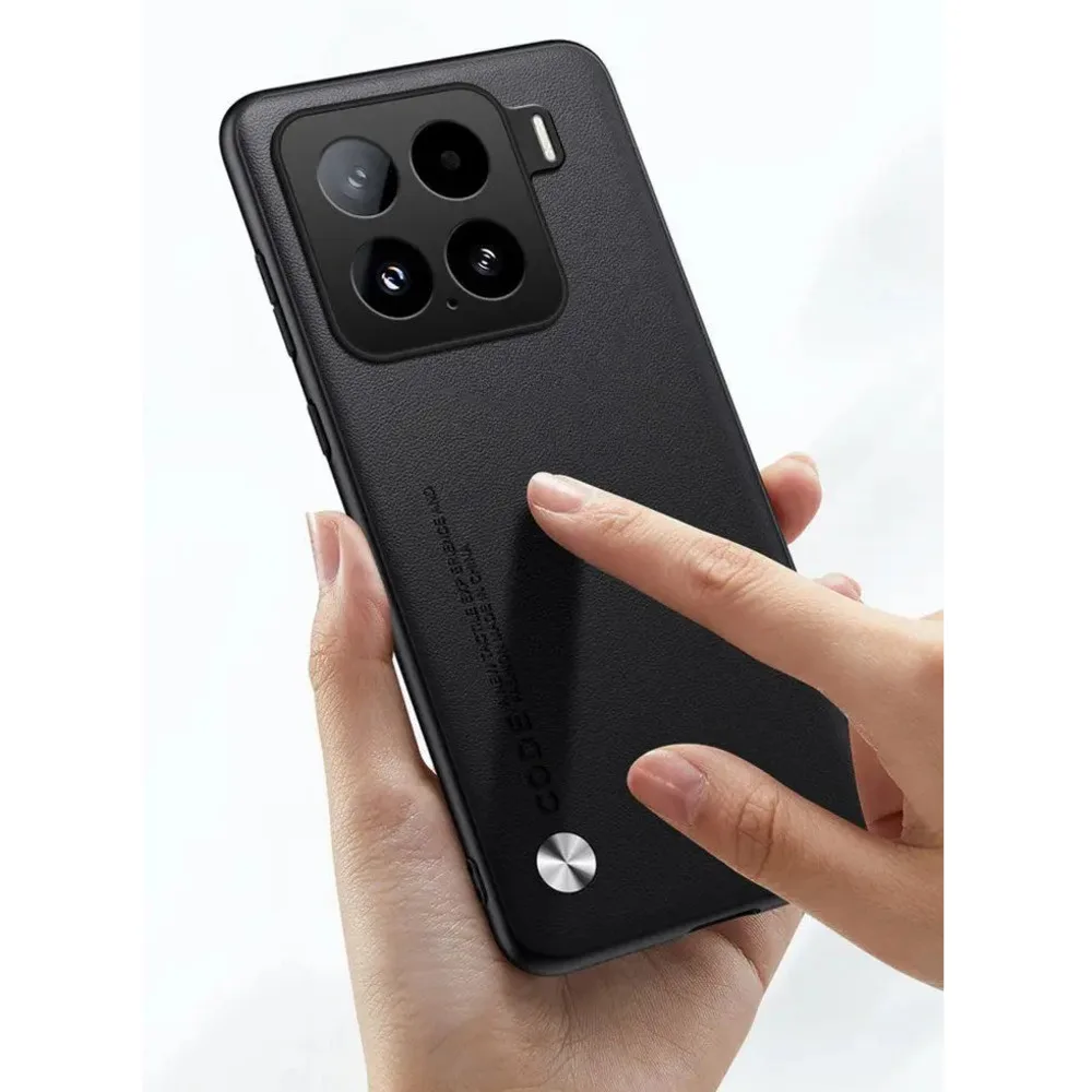 Funda mate de cuero PU liso para Xiaomi 15T 17 14T Pro MAX, funda de parachoques de silicona ultrafina con marco suave a prueba de golpes