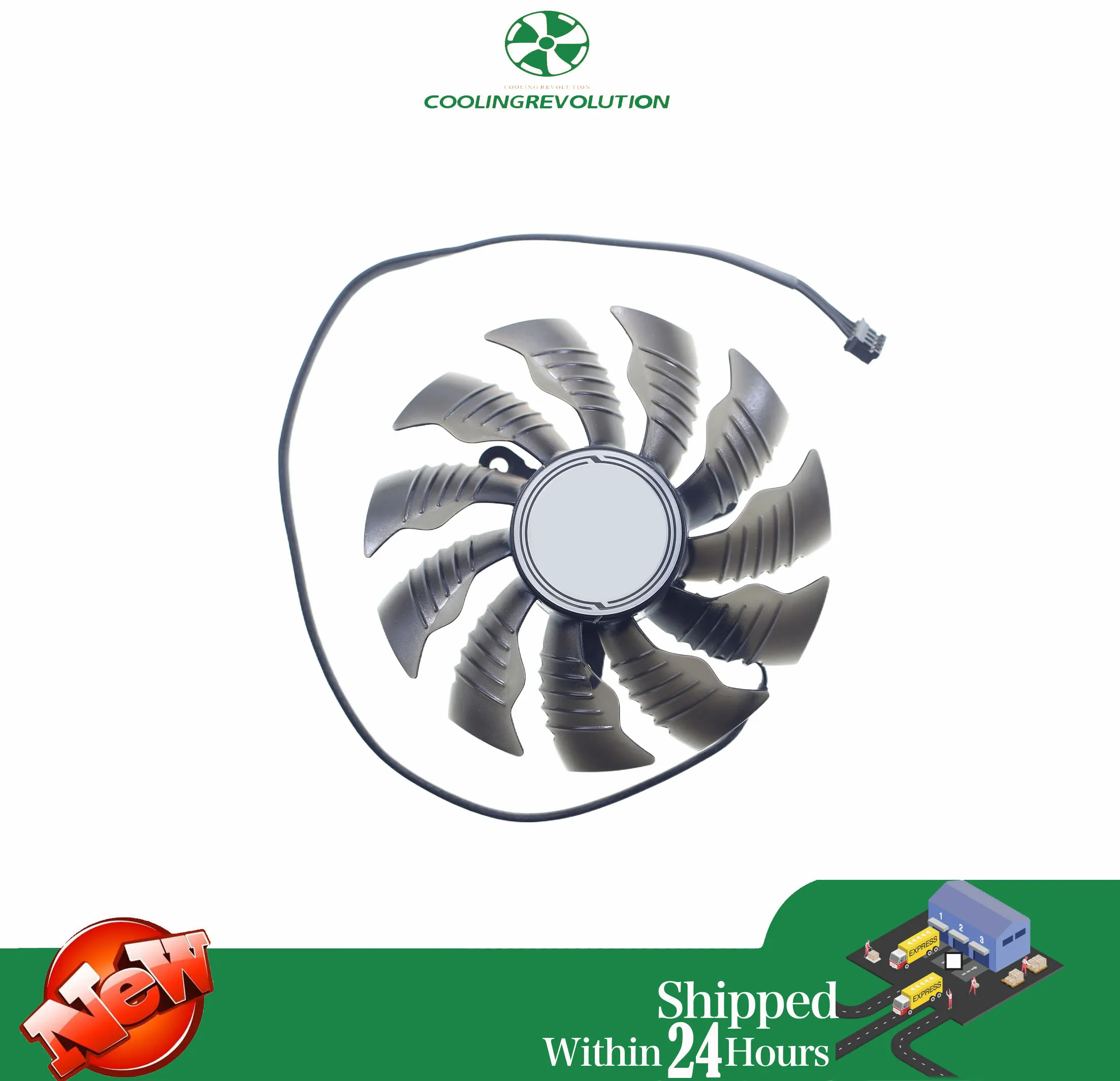 Ventilador Gigabyte RTX 3080/3090 Gaming OC – Refrigeración GPU 4Pin 12V - imagen 2