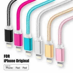 Cable Lightning Trenzado de Carga Rápida para iPhone y iPad