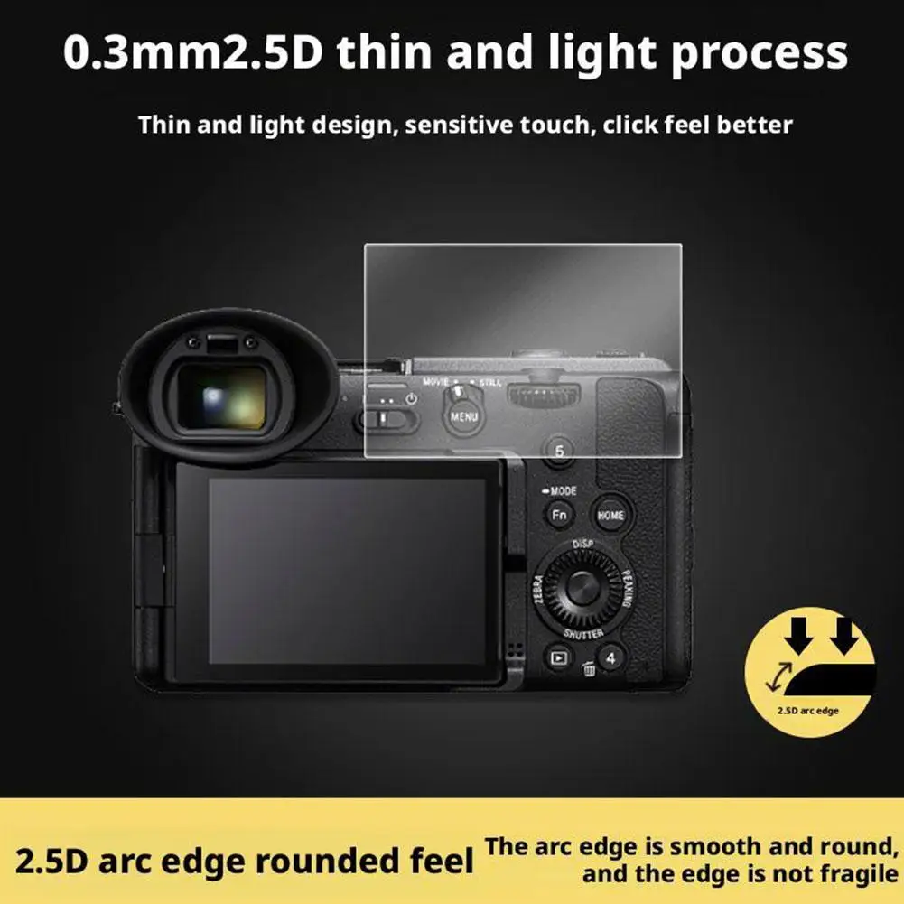 Protector de pantalla de vidrio templado para cámara sony ILME FX2B, película protectora de pantalla LCD, accesorio de cámara antiarañazos - imagen 4