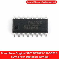Nuevo chip IC de circuito integrado microcontrolador STC15W202S-35I-SOP16 genuino