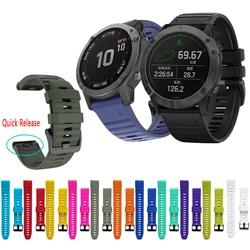 Garmin Fenix Correa Silicona Liberación Rápida Easyfit
