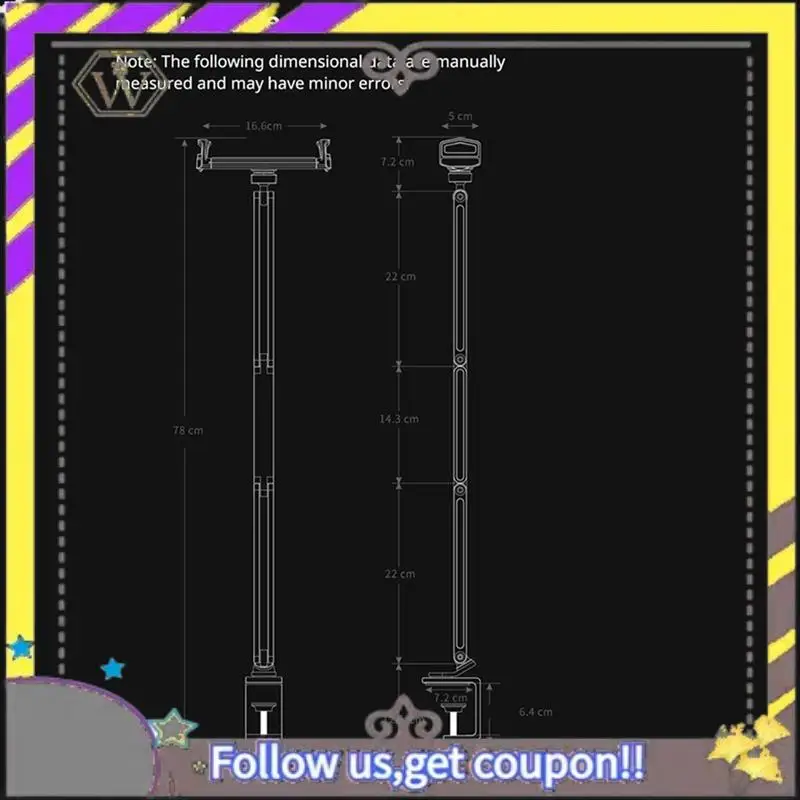 Nuevo soporte de escritorio para tableta y cama, ajustable para teléfonos móviles de 4-12,9 pulgadas, tabletas, soporte de brazo de aluminio para tableta Ipad - imagen 2