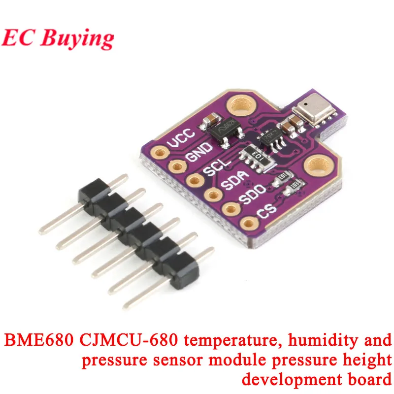 1 unidad-10 unidades BME680 GY-MCU680V1 BME688 presión de temperatura y humedad módulo Sensor de Gas de alta precisión de altitud IAQ Digital 4 en 1 - imagen 3