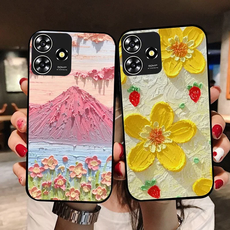 Para ZTE Blade V50 funda inteligente Fundas traseras de silicona suave a la moda para ZTE V50 diseño 4G funda de teléfono ZTE Axon 50 Lite etui Fundas - imagen 4