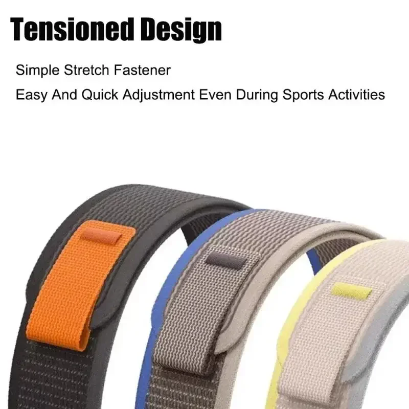 Pulsera Trail Loop de 22mm para Amazfit Bip 6/Bip 5 Unity/GTR 2 3 4 banda para Amazfit Stratos/Balance/Cheetah correa deportiva redonda - imagen 5