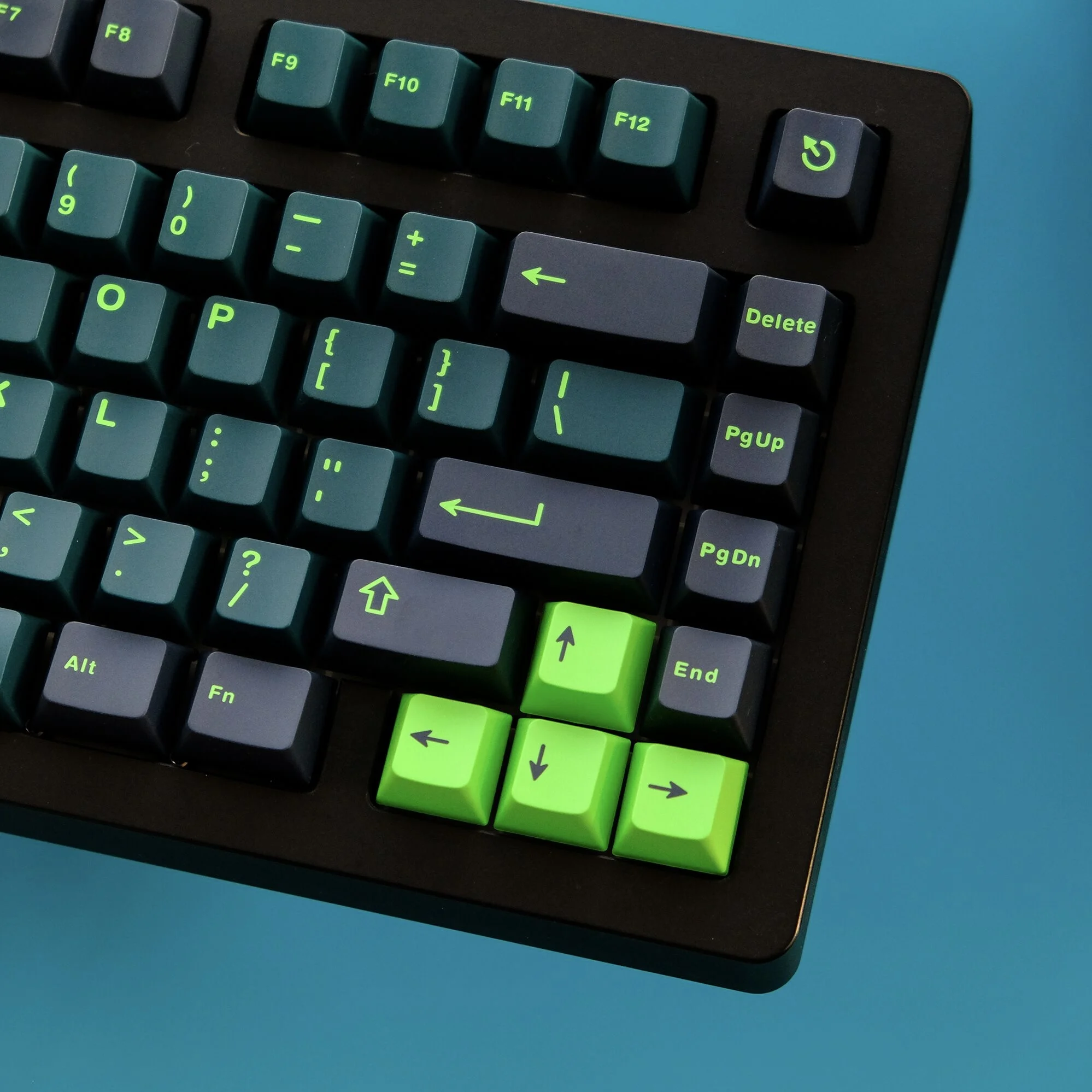 Teclas ABS de dos colores con tema de onda de sonido, 253 teclas, perfil Cherry para teclado mecánico, interruptores Cherry MX - imagen 5