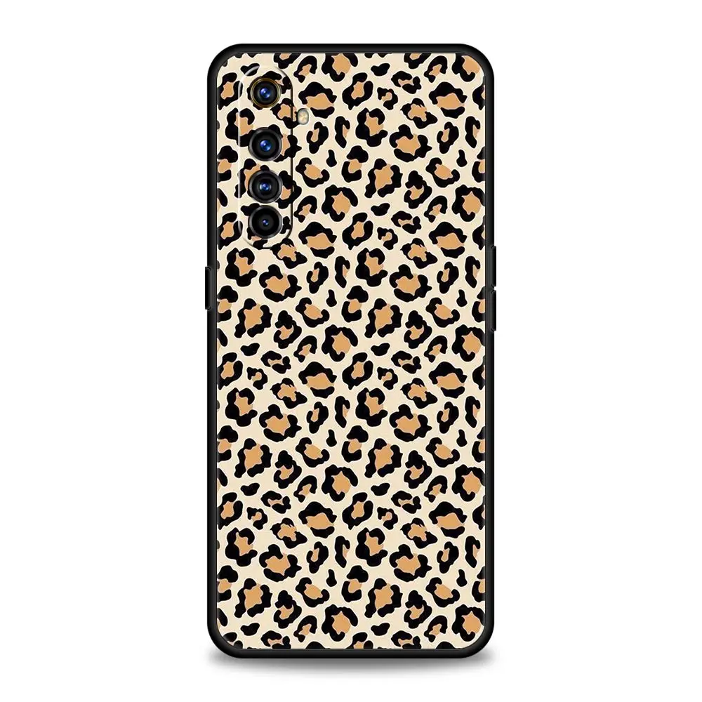 Funda de teléfono con estampado de guepardo y leopardo para Realme 12 11 10 9 8 5G 7 6 GT5 GT3 GT2 Pro Plus C21 C11 C25 C35 GT Neo 2 3 3T 5 - imagen 3