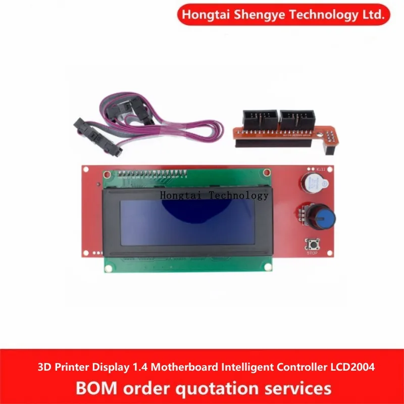 Pantalla de impresora 3D 1,4, controlador inteligente de placa base LCD2004, módulo de Control LCD, módulo de artículos - imagen 2